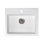 Metalac xQuadro 60 bela 600x500 Ø90 sudopera