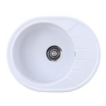 Metalac xVenera M bela 620x500 Ø90 sudopera