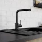 Blanco MILA black matt slavina