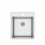 Metalac inox usadna sudopera Ideal 400 B sifon ø90