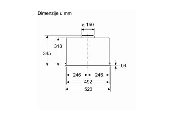 Bosch DLN56AC60 aspirator - Слика 3
